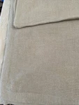 Boll &branch Cali /king Ribbed Knit Plush Organic Cotton Blanket 2 Match Shams. Fixed Price $350.00.