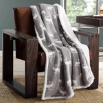 Elk Stance Ultra Soft Plush Fleece Reversible Throw 50 X 60 Inches, Gray. Fixed Price $29.99.