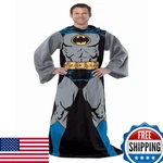 Northwest Comfy Throw Blanket Sleeves Dc Batman Full Body Player Design 48 X 71. Fixed Price $39.98.