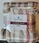 Comfort Bay Microlight Berber Throw 50IN 60IN 2 Sided. Fixed Price $19.99.