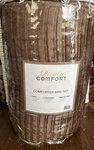 Premier Corduroy Plush Comforter Mini Set Brown Full/queen. Fixed Price $69.99.
