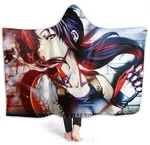 Black Lagoon Flannel Hooded Anime Warm Blankets. Fixed Price $35.95.