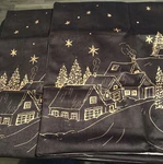 2- Dark Gray Calitime Christmas Throw Pillow Cover 18 X. Fixed Price $9.35.