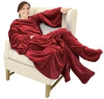 Catalonia Wearable Fleece Blanket With Sleeves And Foot Pockets For Adult Women. Fixed Price $38.55.