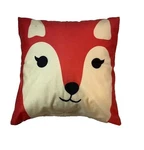 Decorative Llama Face Throw Pillow Coral Cream Animal Kids Room Cozycore. Fixed Price $13.99.