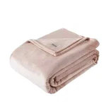 Kenneth Cole Reaction Solid Ultra Soft Plush Microfiber Queen Size Blanket Rose. Fixed Price $26.60.