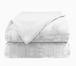 Reversible Flannel Sherpa Throw - Elegant Fluffy Blankets For C.... Fixed Price $31.29.