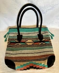El Paso Saddle Blanket Large Purse/bag Multicolor Southwest Western Aztec Boho. Fixed Price $25.00.
