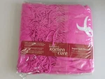 Susan G. Komen Pink Ribbon Breast Cancer Awareness Fringed Throw Blanket 50 X 70. Fixed Price $13.95.