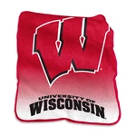 Logo Brands Ncaa Wisconsin Badgers Oversized Raschel Throw Blanket 50 X 60. Fixed Price $49.08.