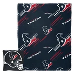 Northwest Nfl Slashed Pillow 14X14 And Throw Blanket 40X50 Set Back Pocket. Fixed Price $73.04.