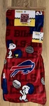 Peanuts Buffalo Bills Nfl Super Soft Plush Throw Blanket 60 X 70 Nwt Red Snoopy. Fixed Price $35.00.
