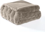 Water-resistant Faux Rabbit Fur Pet Blanket For Dogs & Cats Ultra-soft Couch,. Fixed Price $45.99.