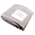 Gray Royal Plush Blanket 50X60 Brother Cozy Gift Soft Warm Comfort. Fixed Price $49.49.
