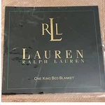 Ralph Lauren King 100% Wool Bed Blanket Camel Brown 108"X90" New,. Fixed Price $349.99.