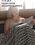 Ynm Cotton Duvet Cover For Weighted Blankets - Penguin Design, 41''X60''. Fixed Price $49.99.