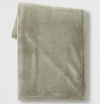 New Threshold Oversized 50" X 70" Primalush Throw Blanket Dried Sage. Fixed Price $16.95.