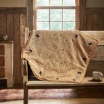 Vhc Pip Vinestar Live Simply Burlap Throw 32X32 Primitive Stars. Fixed Price $39.95.