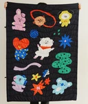 BT21 Bts Official Line Friends Character Winter Padded Blanket Quilt New. Fixed Price $65.99.