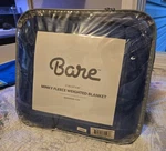 New Bare Home Weighted Blanket - Minky Fleece Nontoxic Glass Beads 17LB 60X80. Fixed Price $80.00.