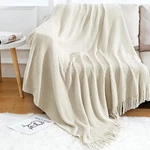 Blagic Knitted Throw Blanket For Couch Soft 60 80 In, J-creamy White. Fixed Price $56.11.