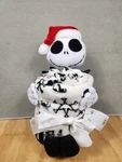 Disney Nightmare Before Christmas Jack Skellington Plush Blanket Set Nwt 50X60. Fixed Price $28.76.