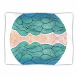 Kess Inhouse Pom Graphic Design 'ocean Flow' Dog Blanket, 40 By 30-INCH. Fixed Price $15.37.