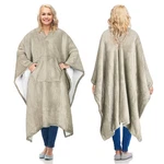 Catalonia Sherpa Wearable Blanket Poncho For Adult Women Men, Wrap Cape. Fixed Price $36.99.