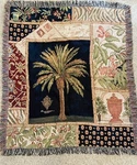 Manual Woodworkers & Weavers Tropical Tapestry Throw Blanket Made In Usa New. Fixed Price $19.95.