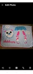 Lalaloopsy Plush Micro Blanket 62 X 90 Rare Cupcake Bear Pretzel Pin Blue. Fixed Price $32.99.