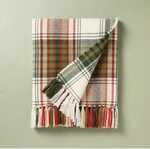 Hearth & Hand Magnolia Holiday Chunky 2024 Christmas Plaid Woven Throw Blanket. Fixed Price $59.99.