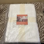 Opalhouse End Of Bed Throw White Fringe Trim Oversized 55" X 80" 100% Acrylic. Fixed Price $9.60.