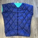 Ikea Zippered Throw Blanket Vest Jacket Quilted Ps 2017 Hanna Dalrot Blue. Fixed Price $29.99.
