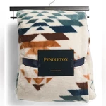 Pendleton Peak Canyon Multicolor Faux Fur Throw Fleece Blanket Southwest Aztec. Fixed Price $96.79.