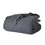 Vhc Brands 100% Cotton Waffle Weave King Blanket 108X90, Decorative Lightweight. Fixed Price $78.11.