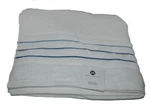 Hotel Collection Ultimate Microcotton Blue Borderline Bath Towel 30" X 56". Fixed Price $27.99.