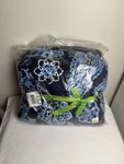 Vera Bradley Blue Bandana Plush Throw Blanket 80 X 50 Nwt Retired. Fixed Price $65.00.