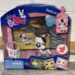 Littlest Shop Postcard Zebra + Visor Hat & Blanket #903 New. Fixed Price $30.00.