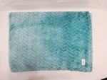 Ed By Ellen Degeneres Teal Chevron Soft Plush Throw Blanket. Fixed Price $34.99.