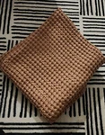 Simka Rose Waffle Baby Blanket Cotton Soft 36X40 Inch Clay Hardly Used Euc!. Fixed Price $9.99.