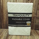 Tranquility Washable Cover Weighted Blanket Ivory 48X72 Embossed Plush New. Fixed Price $18.99.