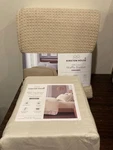Kirkland House 4-PC Queen Light-beige Sheet Set & Waffle Blanket New. Fixed Price $59.95.