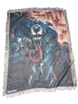 Northwest Marvel Venom City Tapestry Blue Red Throw Blanket 58X45. Fixed Price $47.20.