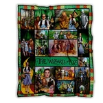 The Wizards Of Oz Blanket, Magical Land Fleece Sherpa, Lovers Gifts. Fixed Price $63.95.
