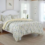 Laura Ashley - Home Decor 100 % Cotton Duvet & Sham Set. Fixed Price $109.99.
