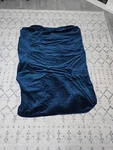 Blanquil Quilted Weighted Blanket With Removable Cover Cobalt Blue. Fixed Price $40.00.
