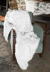 Natural Luxury Rabbitd Hide Fur Warm Throw Bedspread Blanket Carpet King Queen. Fixed Price $182.99.