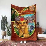 Funny The Lion Guard Fleece Blanket. Fixed Price $40.00.