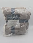 Madison Park Elma Luxury Oversized Textured Plush Throw Brown 60X70 Premium Soft. Fixed Price $23.74.