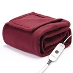 Sunbeam Royal Ultra Cabernet Heated Personal Throw / Blanket, Cozy-warm,. Fixed Price $68.20.